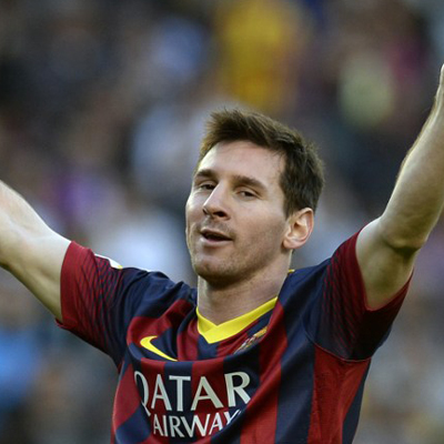 Lionel Messi (18 goals)